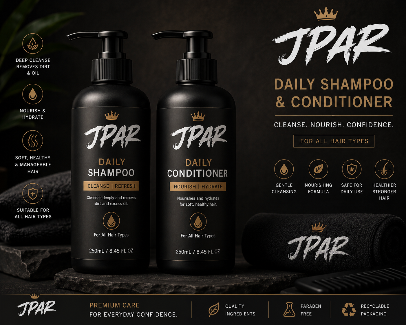 JPar Daily Shampoo &amp; Conditioner Set