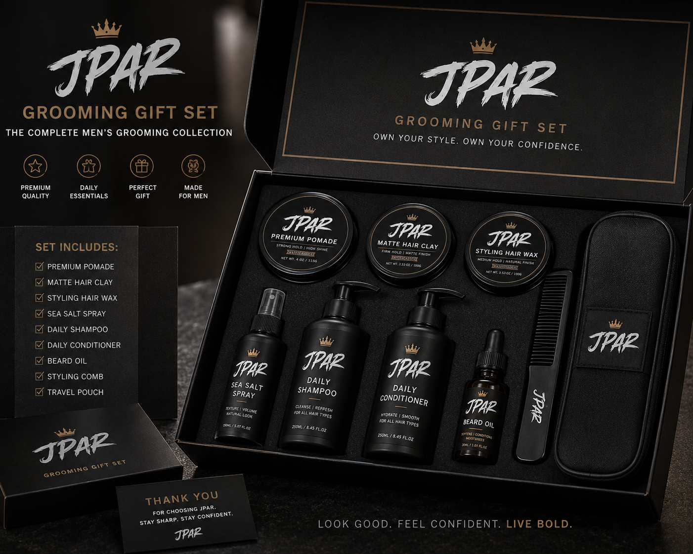 JPar Grooming Gift Set